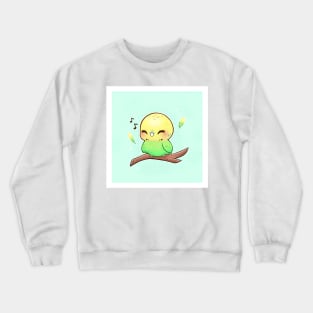 Little Bird Learn Singing Crewneck Sweatshirt
